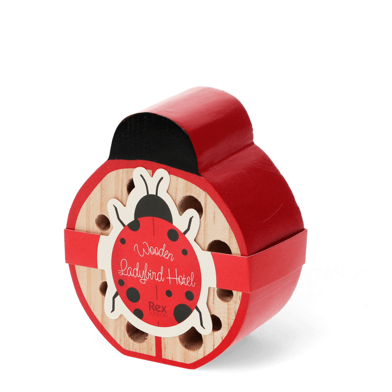 Rex London Wooden Bug Hotel - Ladybird