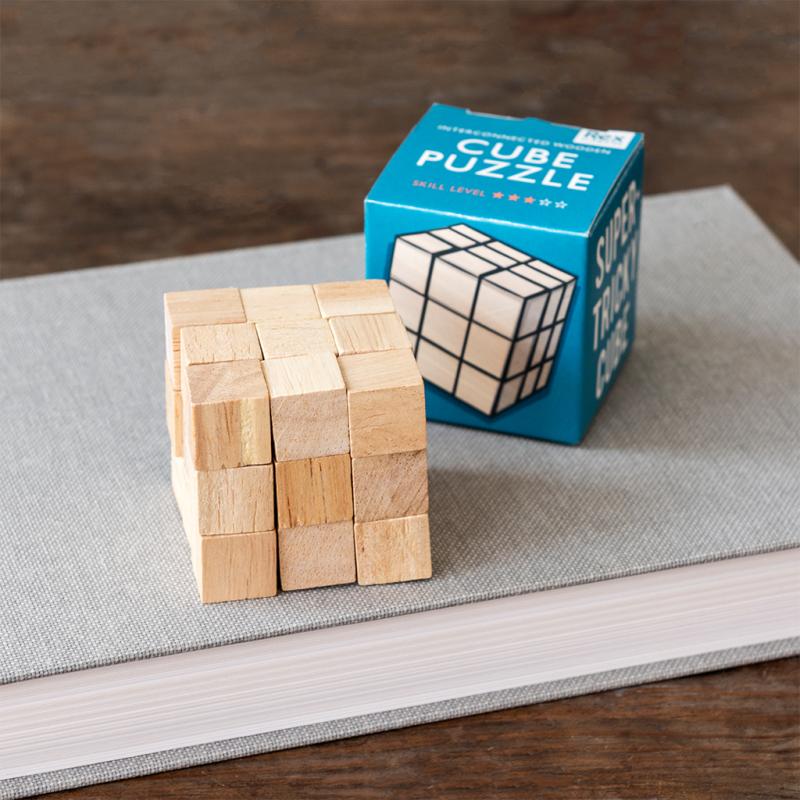 rex london Wooden cube puzzle