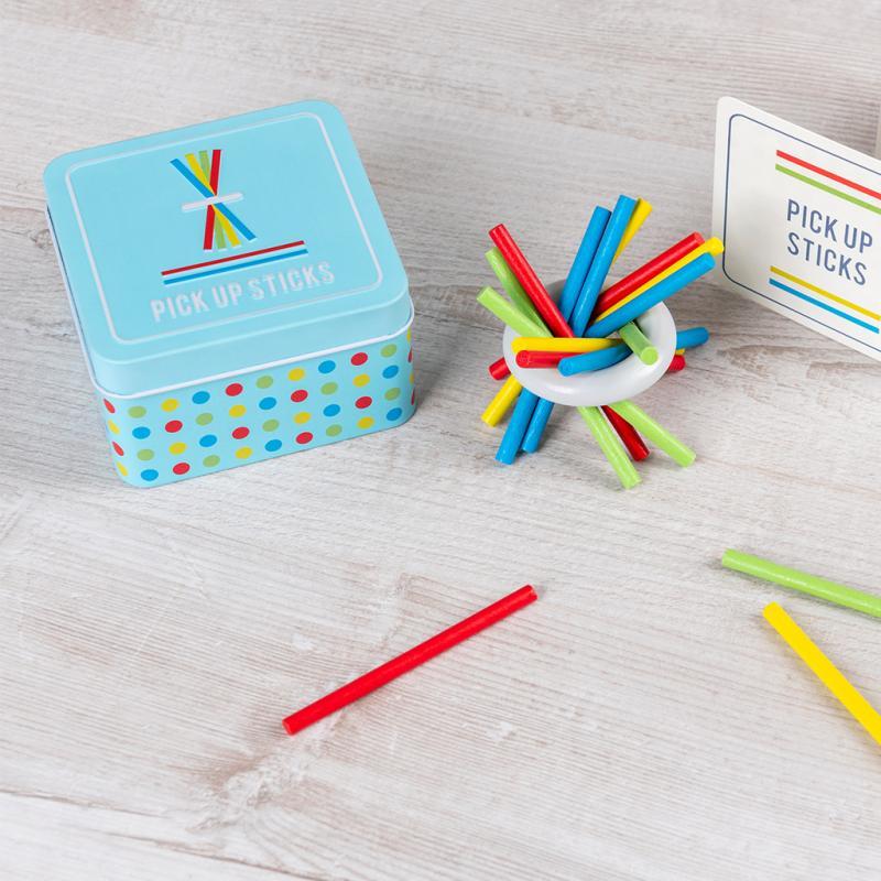 rex london Wooden pick up sticks in a tin