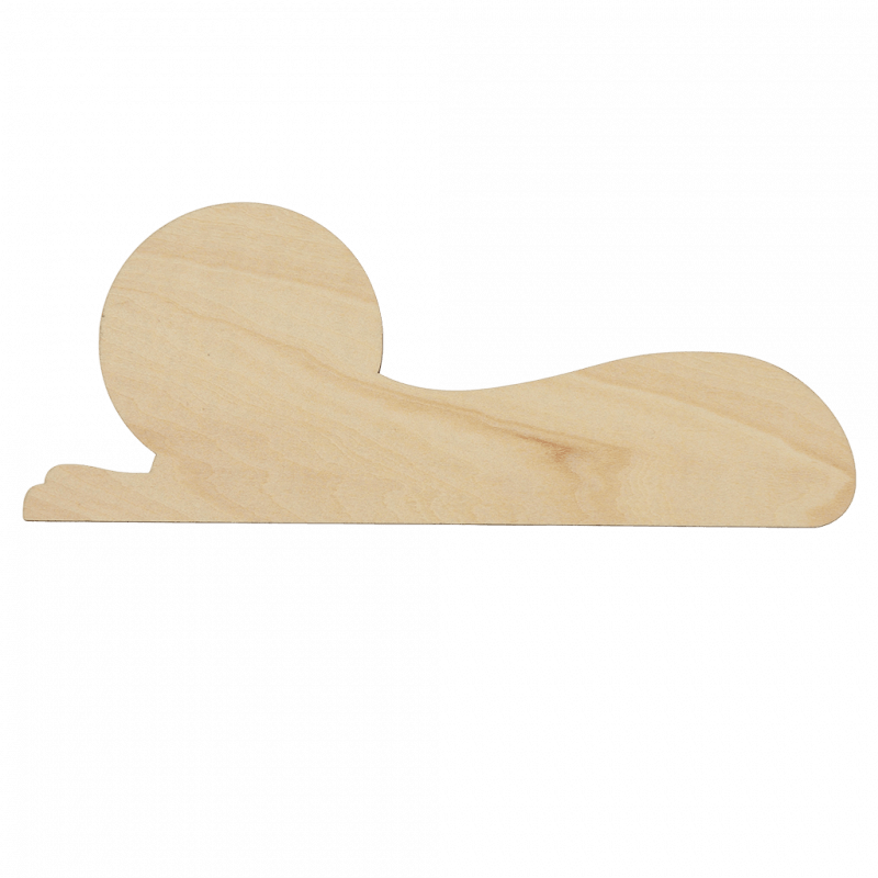 Rex London Wooden Ruler - Lion