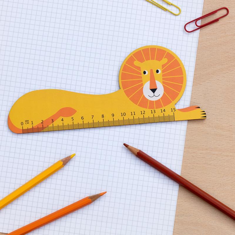 rex london Wooden ruler - Lion