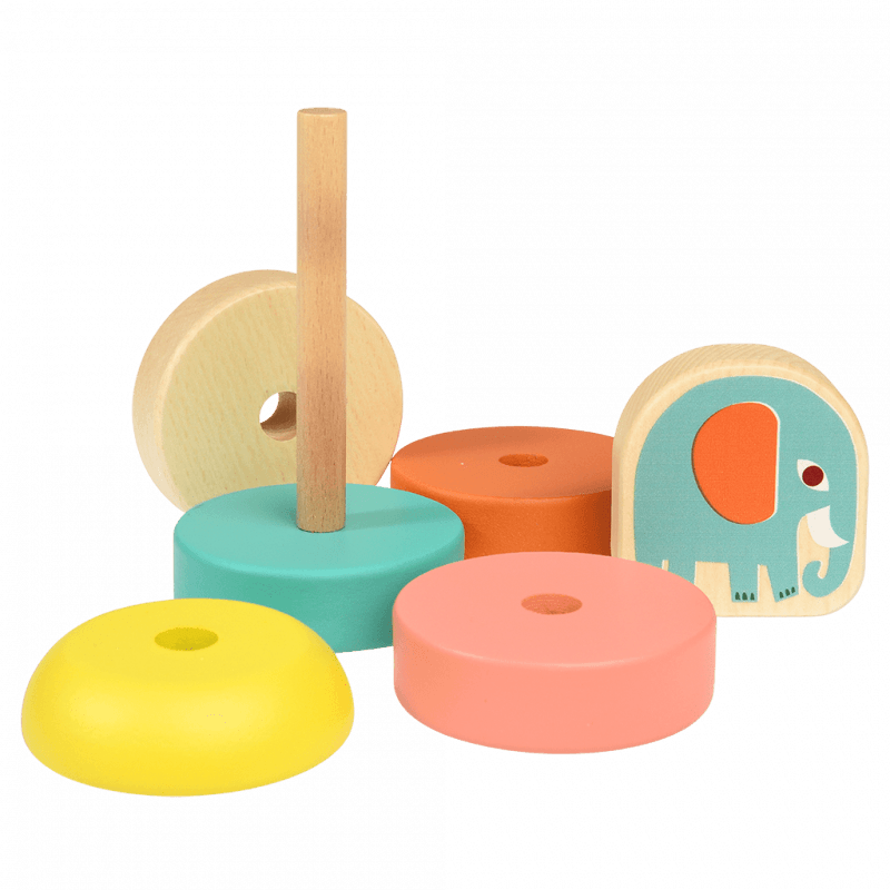 Rex London Wooden Stacker - Wild Wonders