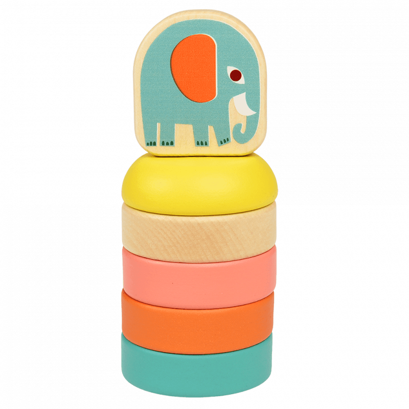 Rex London Wooden Stacker - Wild Wonders