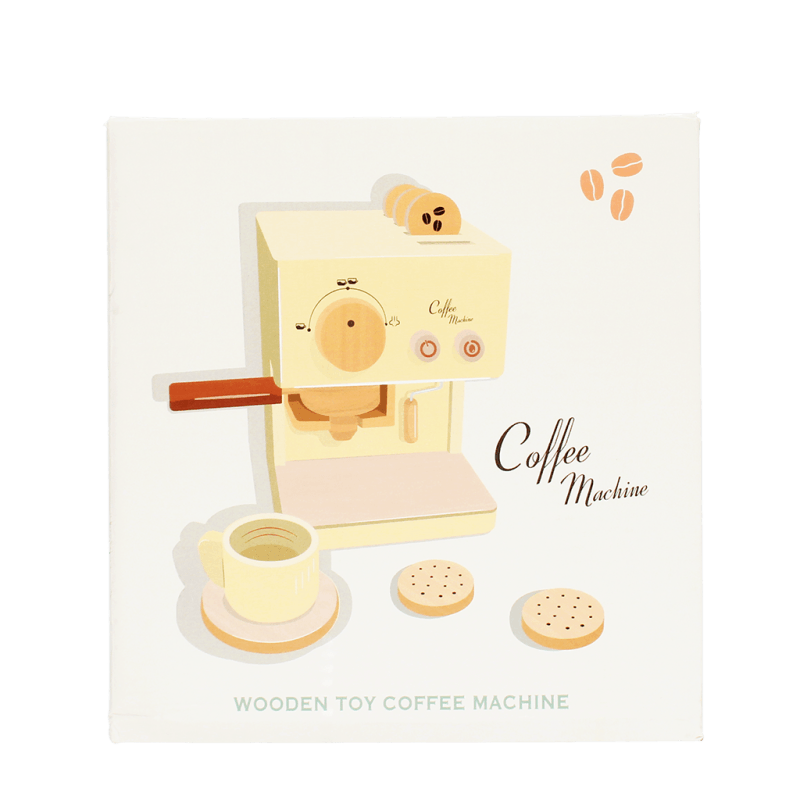 Rex London Wooden Toy Coffee Machine Playset