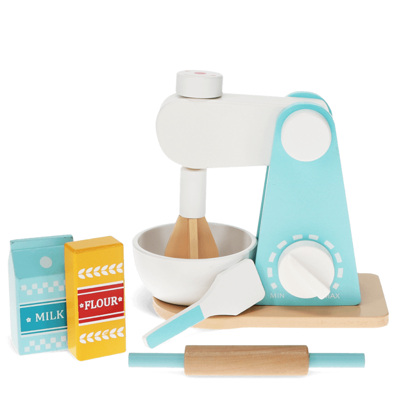 Rex London Wooden Toy Food Mixer Playset