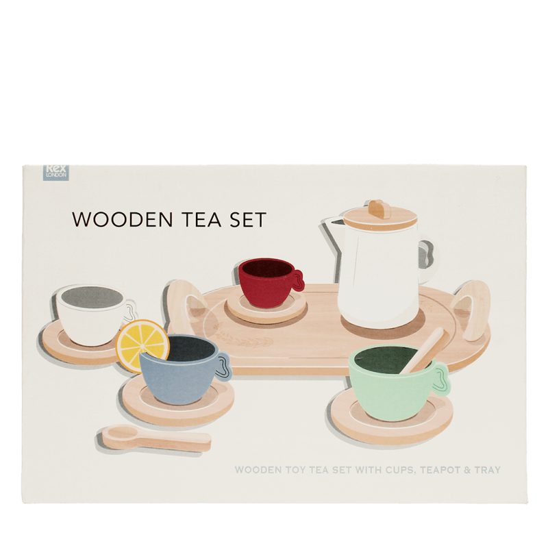 Rex London Wooden Toy Tea Playset