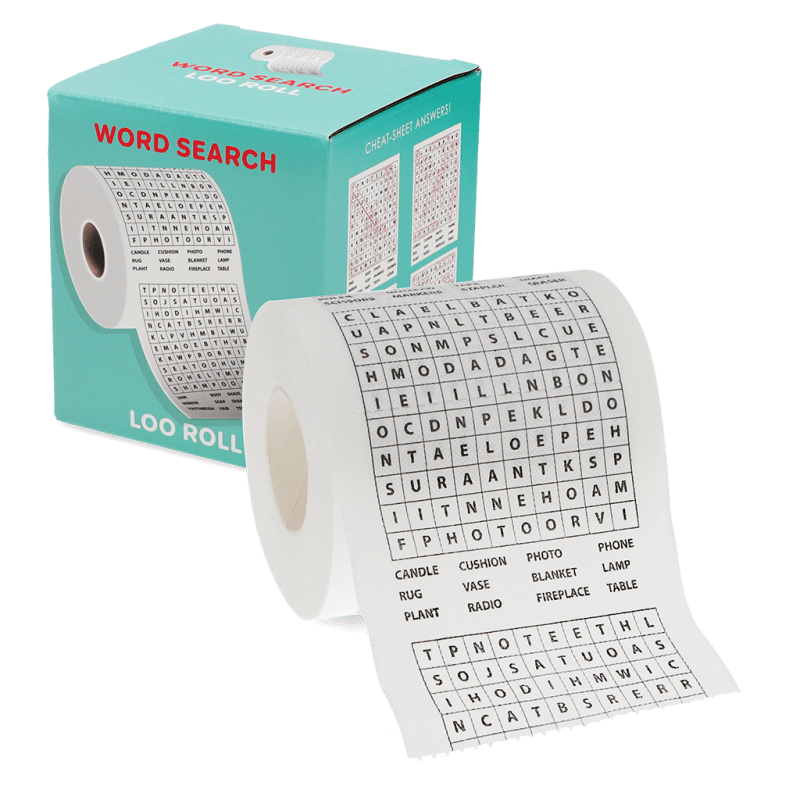 Rex London Word Search Loo Roll