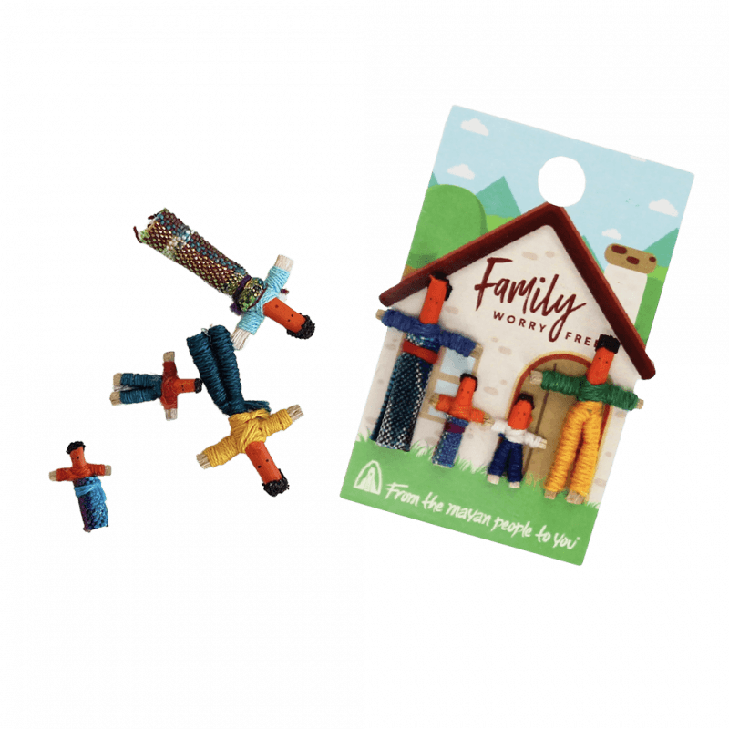 Rex London Worry Dolls (set Of 4) - Worry Free Family
