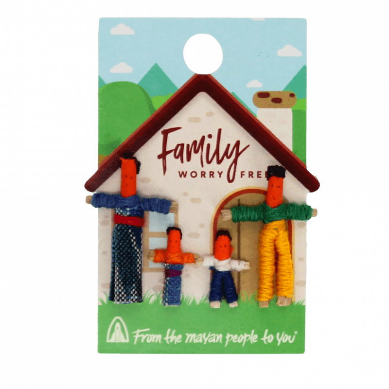 Rex London Worry Dolls (set Of 4) - Worry Free Family
