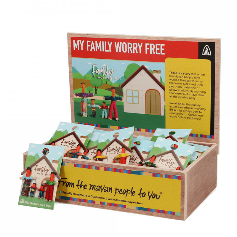 Rex London Worry Dolls (set Of 4) - Worry Free Family