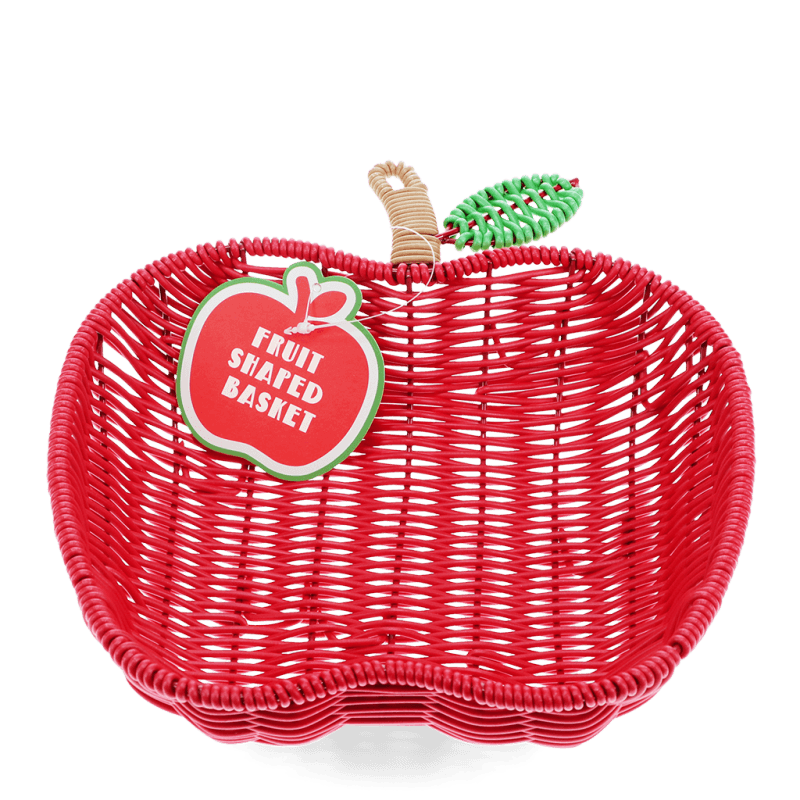Rex London Woven Fruit Basket - Apple