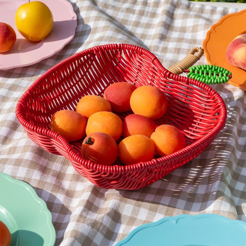 rex london Woven fruit basket - Apple