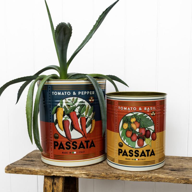 rex london XL storage tins (set of 2) - Passata
