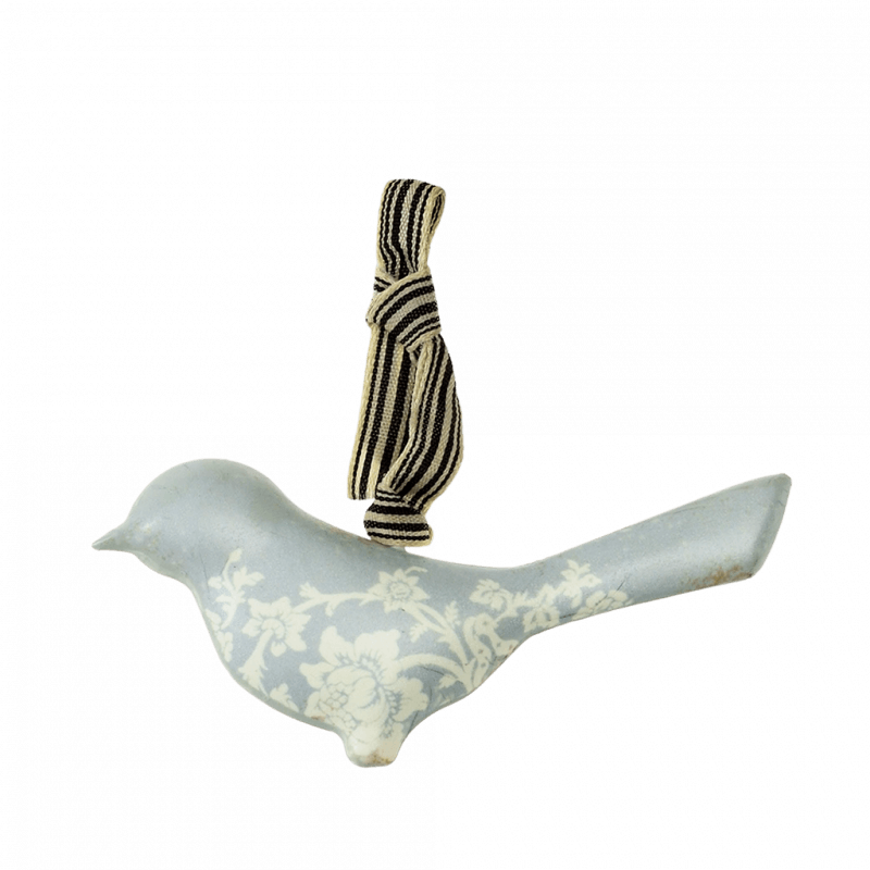 Rex London Rustic Metal Bird Hanging Decoration (assorted - SINGLE)