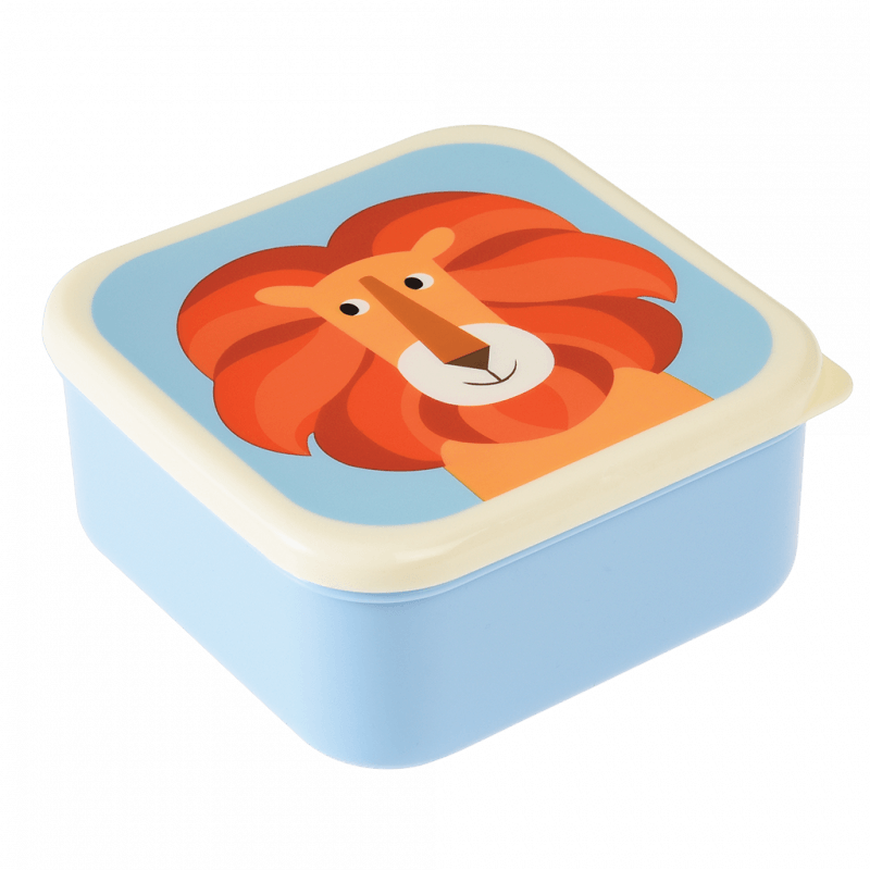 Rex London Snack Boxes (set Of 3) - Colourful Creatures