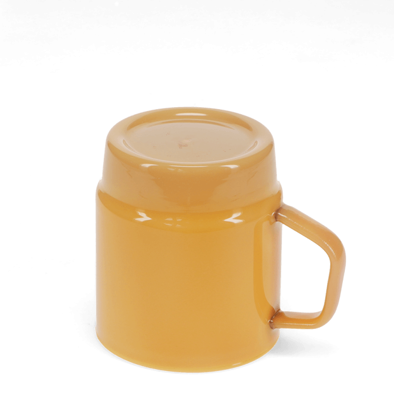 Rex London Stacking Glass Coffee Cup 280ml - Light Topaz