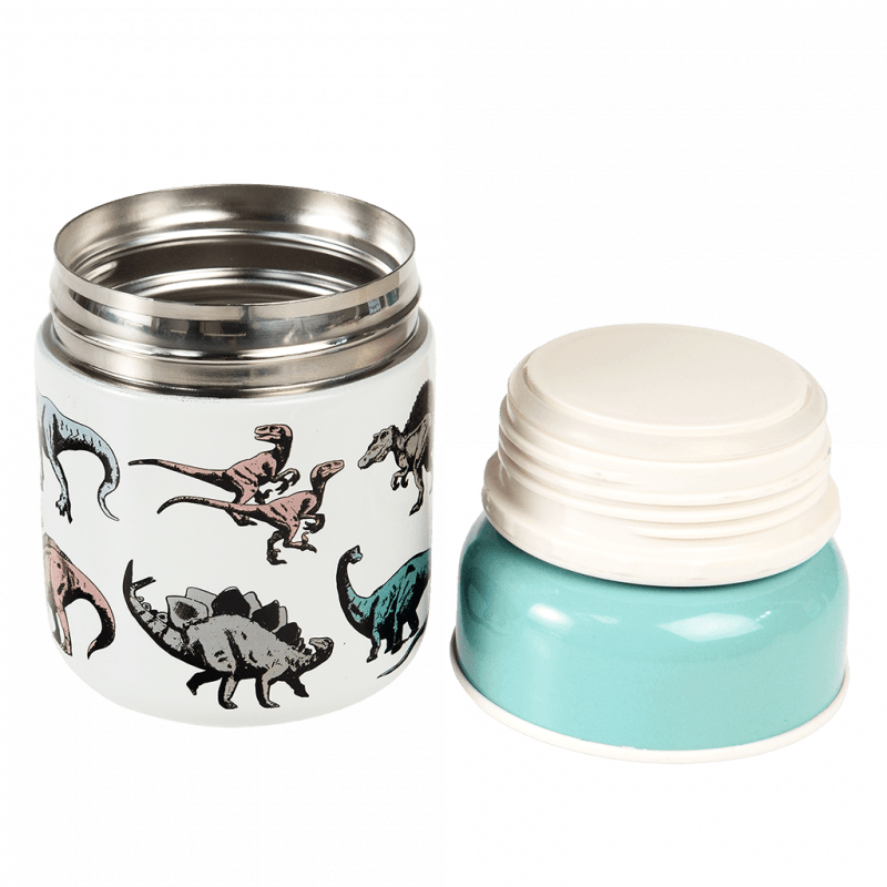 Rex London Stainless Steel Food Flask (280 Ml) - Prehistoric Land