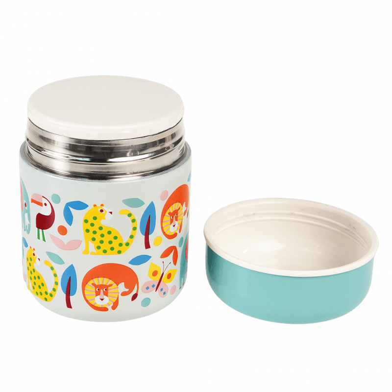 Rex London Stainless Steel Food Flask (280 Ml) - Wild Wonders