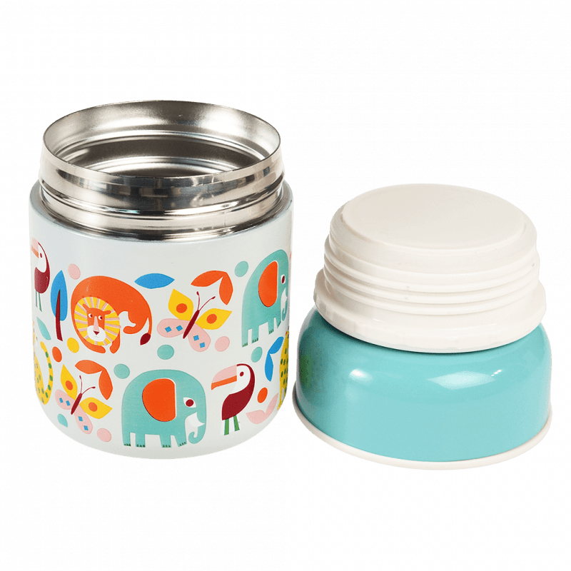 Rex London Stainless Steel Food Flask (280 Ml) - Wild Wonders