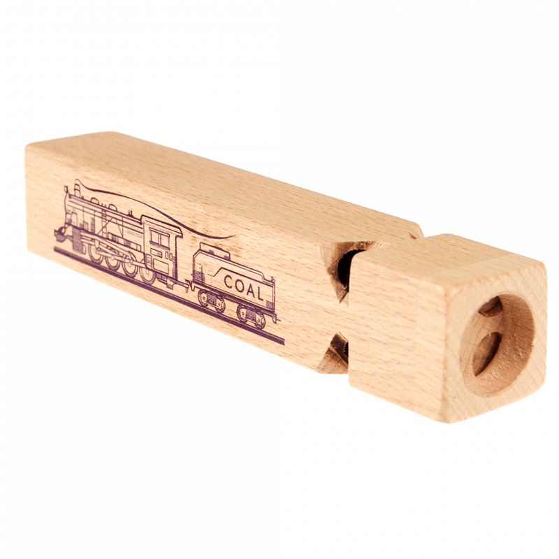 Rex London Steam Train Sound Wooden Whistle - Classic