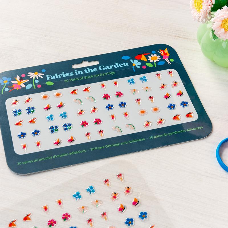 rex london Stick on earrings (30 pairs) - Fairies in the Garden