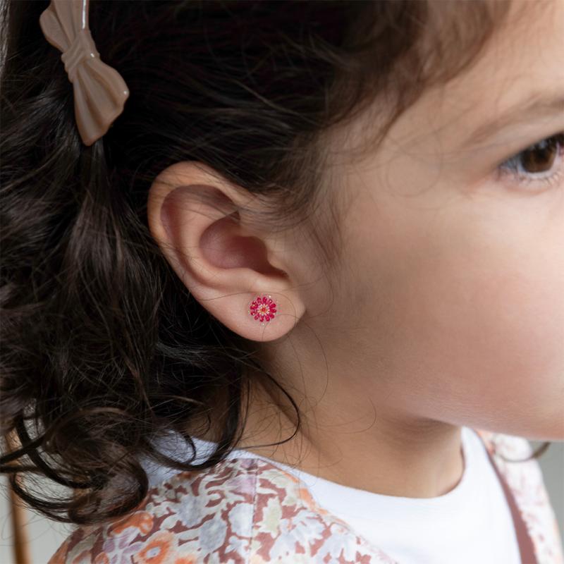 Rex London Stick On Earrings (30 Pairs) - Floral Flutter