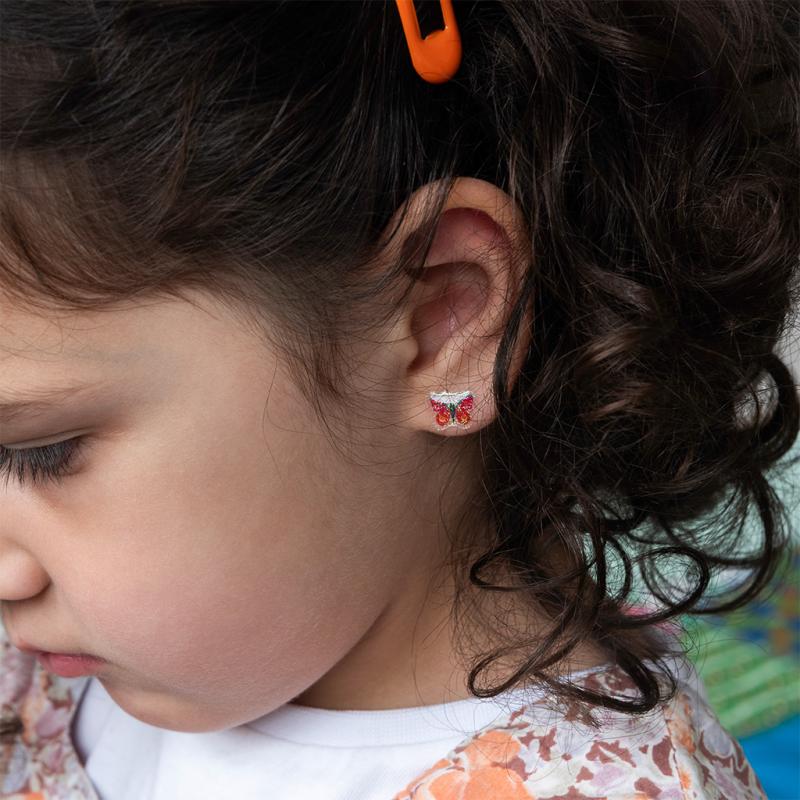 rex london Stick on earrings (30 pairs) - Floral Flutter