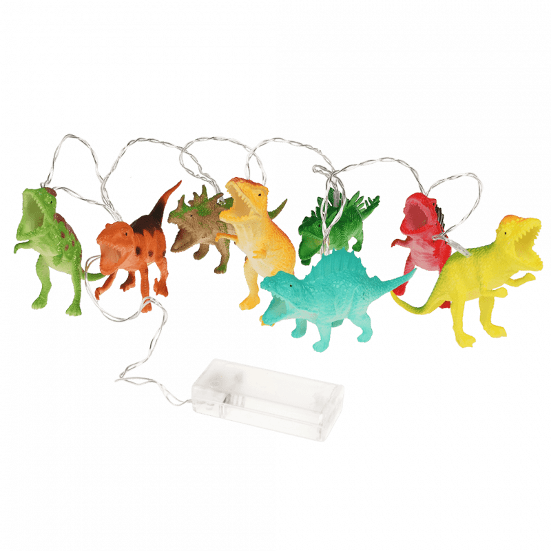 Rex London String Of LED Dinosaur Lights - Prehistoric Land