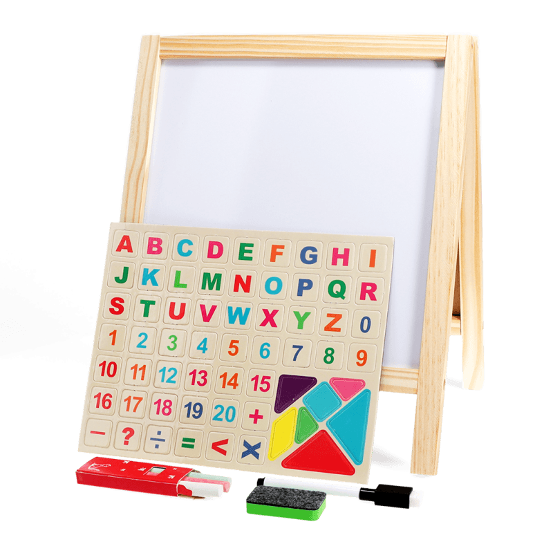 Rex London Tabletop Blackboard And Whiteboard Easel Set