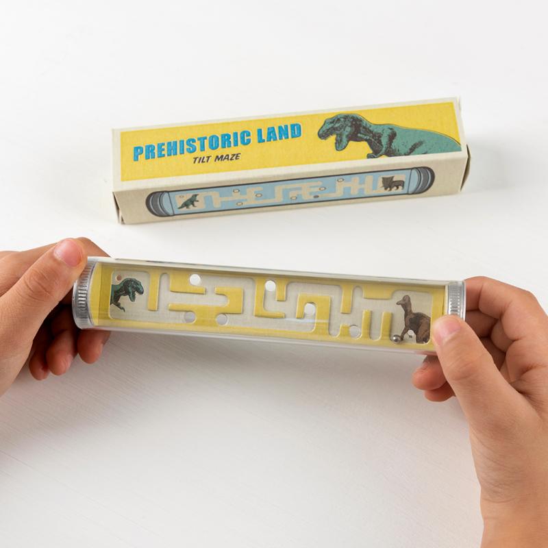 rex london Tilt maze tube - Prehistoric Land dinosaur
