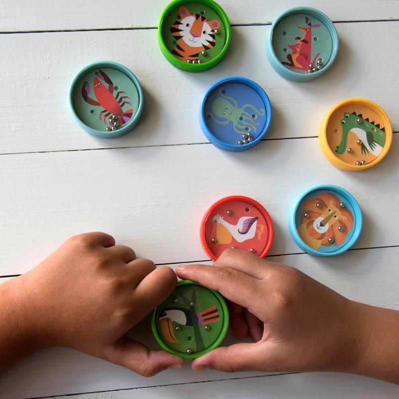 rex london Tilt puzzle - Colourful Creatures (assorted - SINGLE)