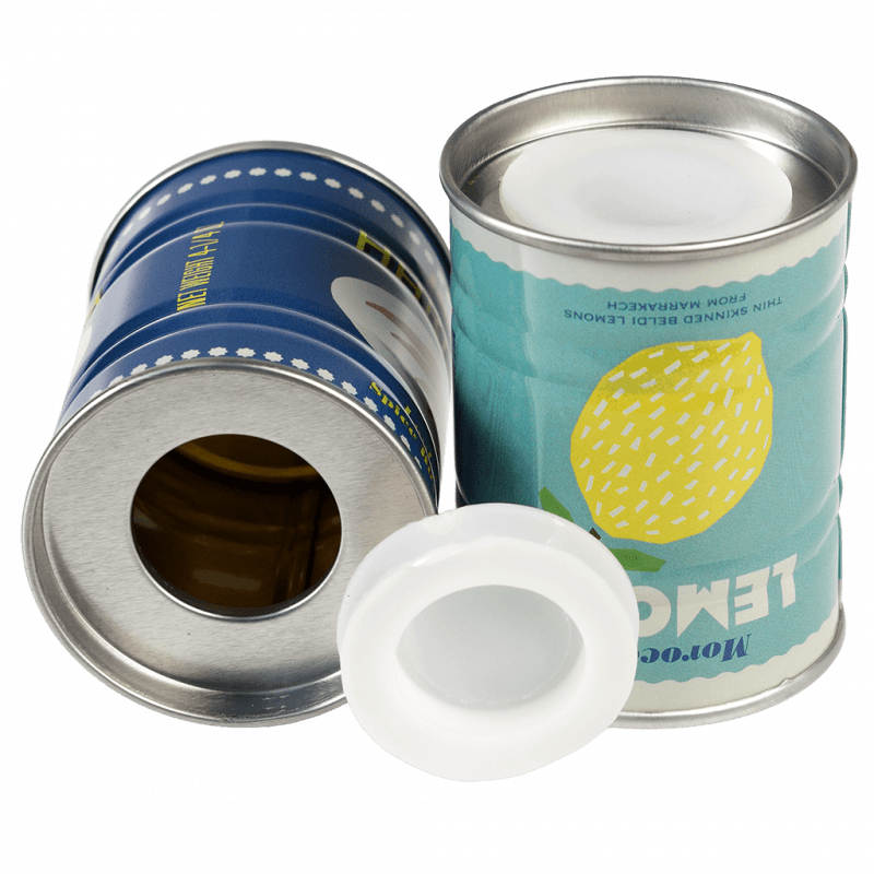 Rex London Tin Salt And Pepper Shakers - LEMONS & HARISSA