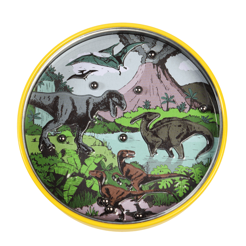 Rex London Tin Tilt Puzzle - Prehistoric Land Dinosaur