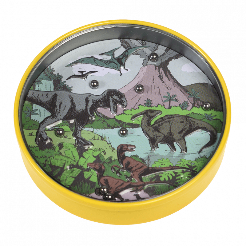 Rex London Tin Tilt Puzzle - Prehistoric Land Dinosaur