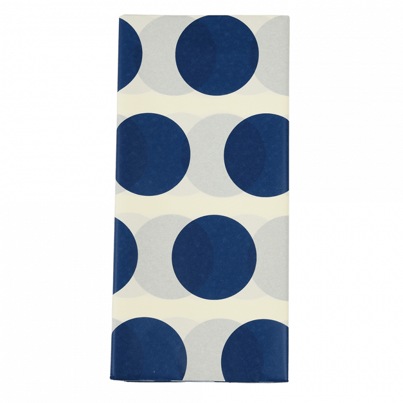 Rex London Tissue Paper (10 Sheets) - Spotlight Navy On White