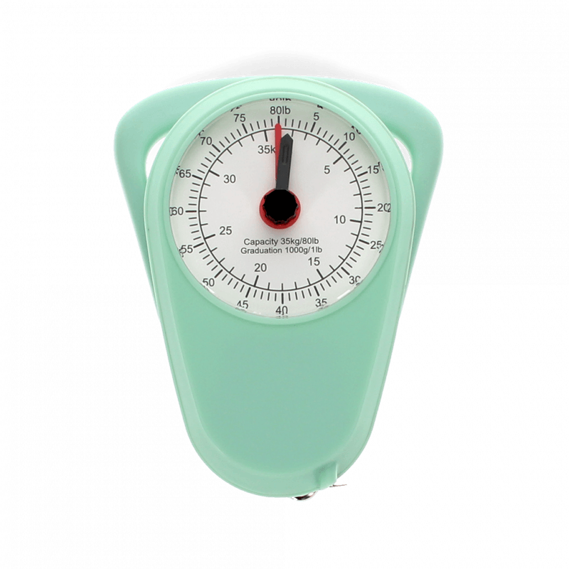 Rex London Travel Scales With Tape Measure - Pistachio Green
