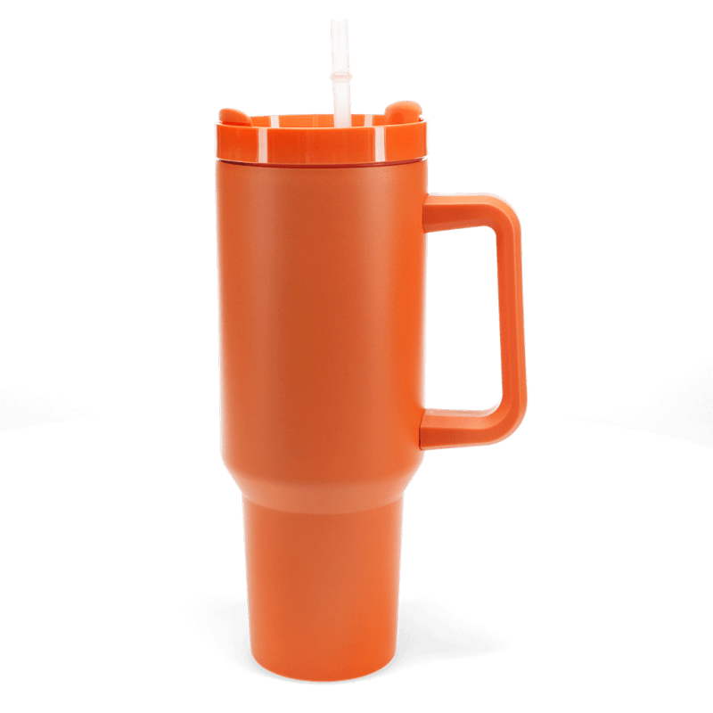 Rex London Travel Tumbler With Handle (1.2Ltr) - Orange