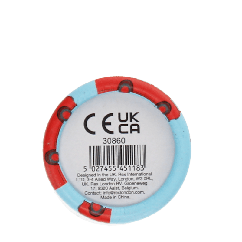 Rex London Tube Of Colouring Pencils -TfL Routemaster Bus