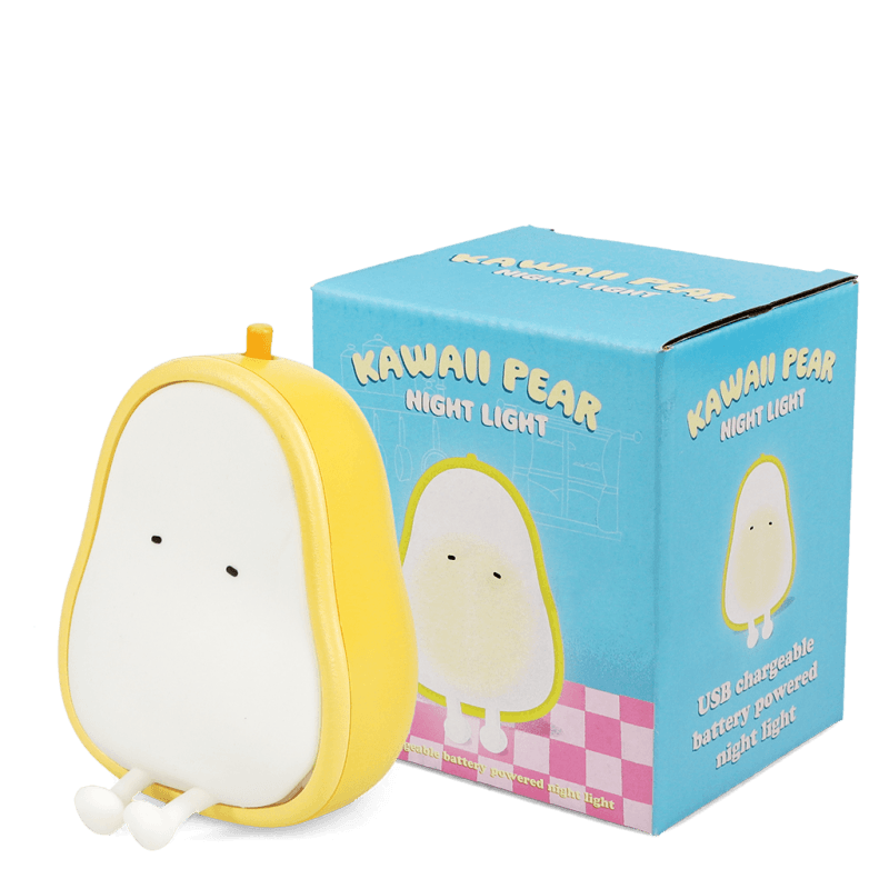 Rex London USB Rechargeable Dimmable Night Light - Kawaii Pear