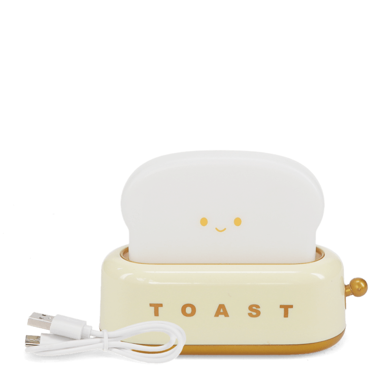 Rex London USB Rechargeable Dimmable Night Light - Kawaii Toaster
