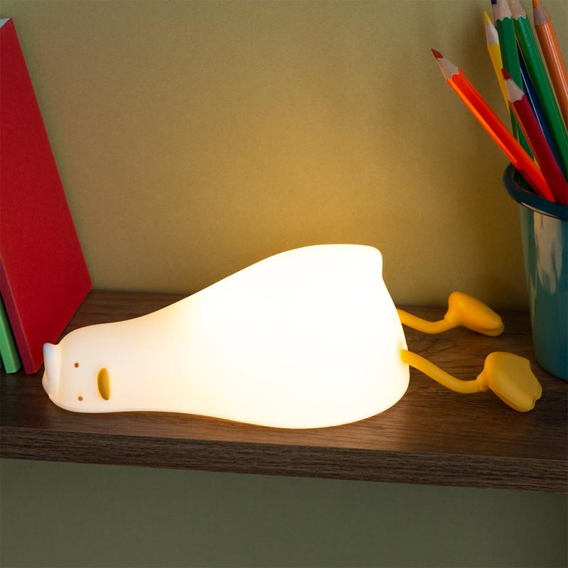Rex London USB Rechargeable Dimmable Night Light - Lazy Duck