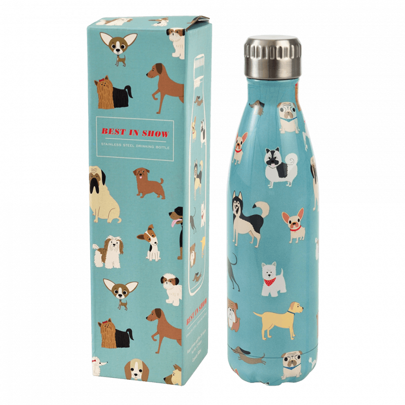Rex London Water Bottle - Best In Show (stainless Steel 500ml)