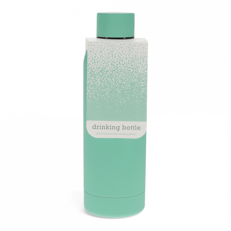 Rex London Water Bottle - Mint Green (stainless Steel 500ml)