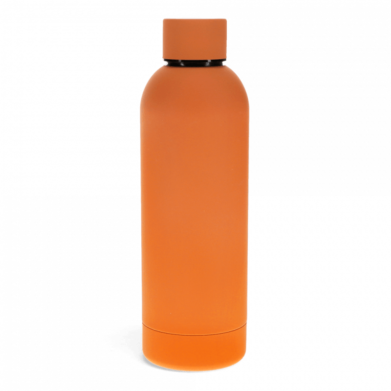 Rex London Water Bottle - Orange (stainless Steel 500ml)