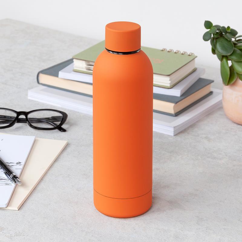 rex london Water bottle - Orange (stainless steel 500ml)