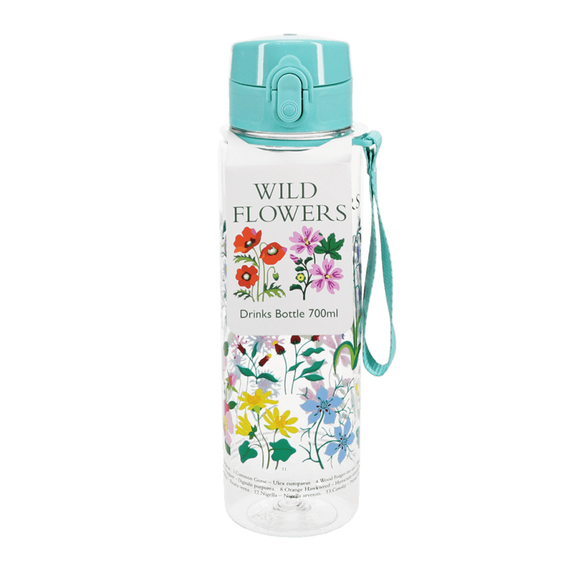 Rex London Water Bottle - Wild Flowers (sports Cap 700ml)