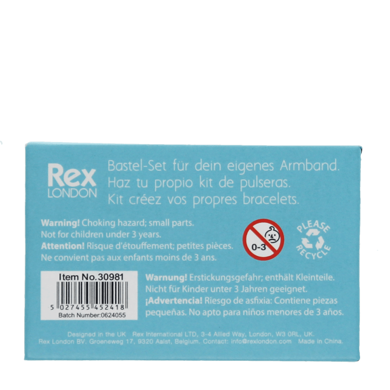 Rex London Wooden Bead Bracelet Kit - Lottie And Friends