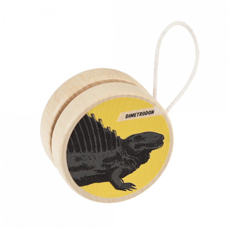 Rex London Wooden Yoyo - Prehistoric Land Dinosaur (assorted - SINGLE)