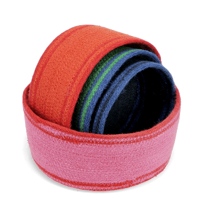 Rex London Woven Jute Decorative Baskets (set Of 4) - Multi-colour