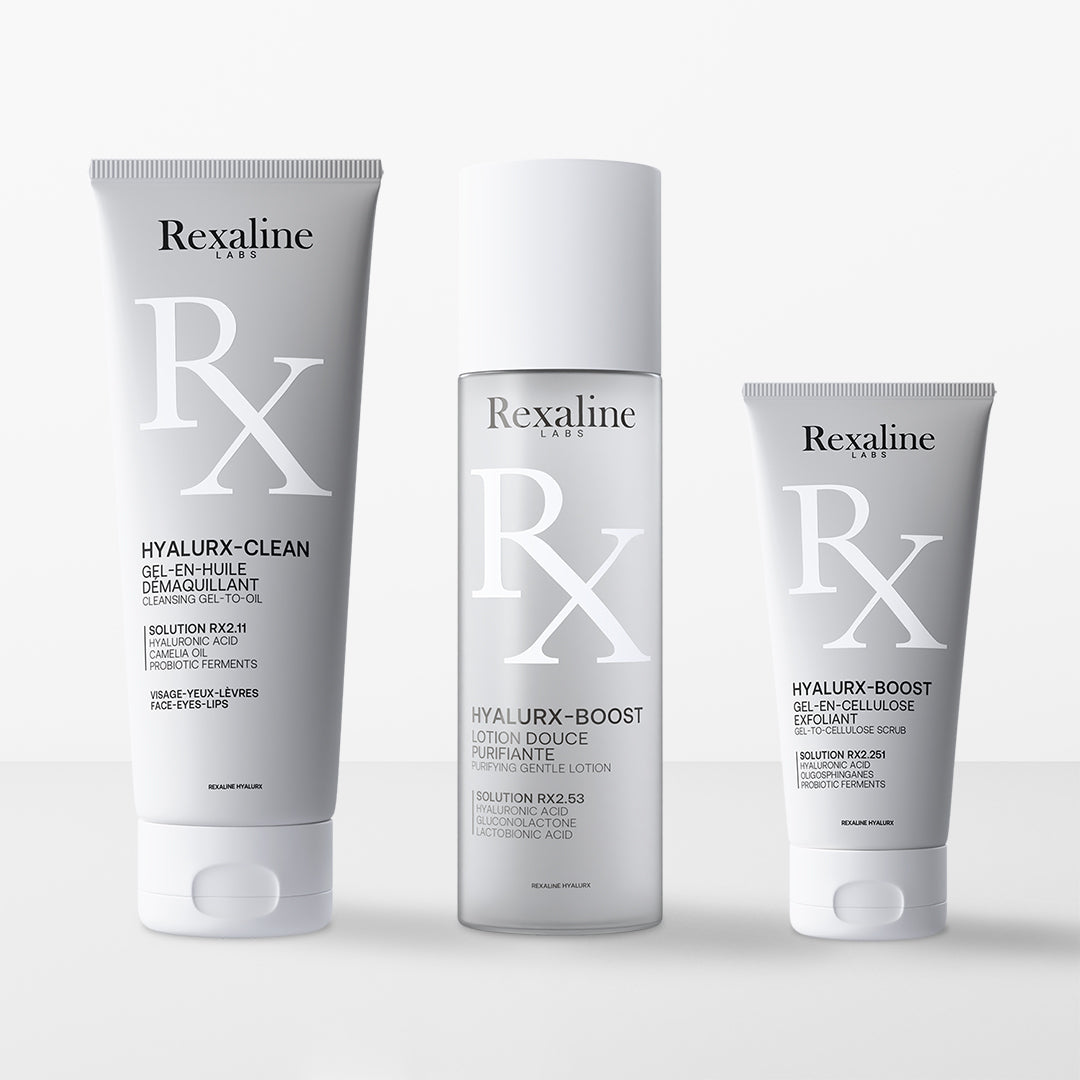 rexaline GENTLE CLEANSING & EXFOLIATION TRIO